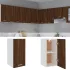 Dulap suspendat “Lyon”, stejar maro, 29,5x31x60 cm GartenMobel Dekor