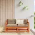2 Bucată Sofa de colț pentru grădină Lemn masiv de pin GartenMobel Dekor