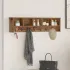 Răcător de paltoane montat pe perete cu raft Stejar Artizanal GartenMobel Dekor