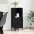 Bufet cu sertar Stejar negru 34 x 34.5 x 90 cm Lemn compozit GartenMobel Dekor