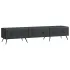 Cabinet TV Alb foarte lucios 147 x 34,5 x 30 cm Lemn prelucrat GartenMobel Dekor