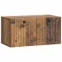 Dulap TV suspendat de perete, negru, 59,5 x 31 x 30 cm, 2 uși