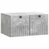 Oglindă TV montată pe perete Stejar Sonoma 59,5 x 41 x 30 cm GartenMobel Dekor