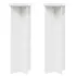 Suport pentru plante 2 pcs Stejar Artizanal Ø40 x 100 cm GartenMobel Dekor