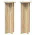 Suport pentru plante 2 pcs Stejar Artizanal Ø40 x 100 cm GartenMobel Dekor