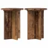 Suport pentru plante 2 pcs Alb foarte lucios Ø29,5 x 40 cm GartenMobel Dekor
