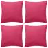 Perne de exterior, 4 buc., gri, 45 x 45 cm GartenMobel Dekor