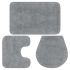Set covorașe de baie, 3 piese, portocaliu, textil GartenMobel Dekor
