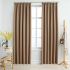 Draperii opace cu cârlige, 2 buc., gri taupe, 140 x 225 cm GartenMobel Dekor
