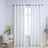 Draperii opace cu inele metalice, 2 buc., ruginiu, 140x175 cm GartenMobel Dekor