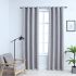 Draperii opace cu inele metalice, 2 buc., ruginiu, 140x175 cm GartenMobel Dekor
