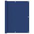 Paravan de balcon, albastru, 120x700 cm, 100% poliester oxford GartenMobel Dekor