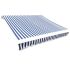 	Pânză copertină albastru & alb, 3x2,5 m (cadrul nu este inclus) GartenMobel Dekor