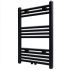 Radiator port-prosop încălzire centrală baie drept, negru, 600x1160 mm GartenMobel Dekor