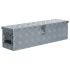 Cutie de depozitare, argintiu, 90x47x33,5 cm, aluminiu GartenMobel Dekor