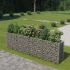 Strat înălțat gabion, 180 x 50 x 50 cm, oțel galvanizat GartenMobel Dekor