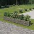 Strat înălțat gabion, 180 x 50 x 50 cm, oțel galvanizat GartenMobel Dekor