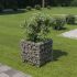 Strat înălțat gabion, 180 x 50 x 50 cm, oțel galvanizat GartenMobel Dekor