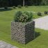 Strat înălțat gabion, 180 x 50 x 50 cm, oțel galvanizat GartenMobel Dekor