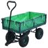 Cărucior manual de grădină, verde, 250 kg GartenMobel Dekor