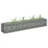 Strat înălțat gabion, 180 x 30 x 90 cm, oțel galvanizat GartenMobel Dekor