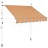 Copertină retractabilă manual, antracit, 250 cm GartenMobel Dekor