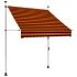 Copertină retractabilă manual, antracit, 250 cm GartenMobel Dekor