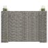 Jardinieră gabion în formă de H, 260 x 40 x 80 cm, sârmă oțel GartenMobel Dekor