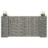 Jardinieră gabion în formă de H, 260 x 40 x 180 cm, sârmă oțel GartenMobel Dekor