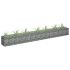Strat înălțat gabion, 450x30x10 cm, oțel galvanizat GartenMobel Dekor