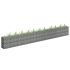 Strat înălțat gabion, 450x30x10 cm, oțel galvanizat GartenMobel Dekor