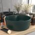 Chiuvetă de lux cu preaplin verde deschis mat 36x13 cm ceramică GartenMobel Dekor