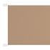 Copertină verticală, gri taupe, 180x1000 cm, țesătură oxford GartenMobel Dekor