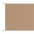 Copertină verticală, gri taupe, 180x1000 cm, țesătură oxford GartenMobel Dekor