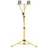 Proiector cu LED și trepied, 2x30 W, alb rece GartenMobel Dekor