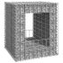 Stâlpi tip coș gabion, 2 buc., 40x40x60 cm, fier GartenMobel Dekor