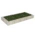 Strat înălțat de gabion, 800x100x20 cm, oțel galvanizat GartenMobel Dekor