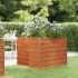Strat înălțat de grădină, ruginiu, 100x40x45 cm, oțel corten GartenMobel Dekor