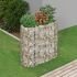 Strat înălțat gabion, 600x100x100 cm, fier galvanizat GartenMobel Dekor