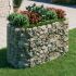 Strat înălțat gabion, 600x100x100 cm, fier galvanizat GartenMobel Dekor