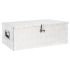 Cutie de depozitare, argintiu, 90x47x33,5 cm, aluminiu GartenMobel Dekor