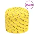 Frânghie de barcă, galben, 16 mm, 50 m, polipropilenă GartenMobel Dekor