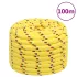 Frânghie de barcă, galben, 20 mm, 50 m, polipropilenă GartenMobel Dekor