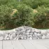 Coș gabion arcuit 400x50x200/220 cm fier galvanizat GartenMobel Dekor