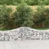 Coș gabion arcuit 400x50x200/220 cm fier galvanizat GartenMobel Dekor