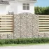Coș gabion arcuit 400x50x200/220 cm fier galvanizat GartenMobel Dekor