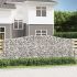 Coșuri gabion arcuite 8 buc, 400x50x140/160 cm, fier galvanizat GartenMobel Dekor