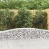Coșuri gabion arcuite 8 buc, 400x50x140/160 cm, fier galvanizat GartenMobel Dekor