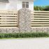 Coș gabion arcuit, 100x30x200/220 cm, fier galvanizat GartenMobel Dekor