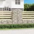 Coș gabion arcuit, 200x50x140/160 cm, fier galvanizat GartenMobel Dekor